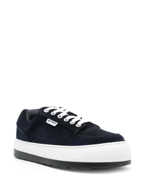 Sunnei Dreamy suede flatform sneakers SS22CSHODRESU - 1