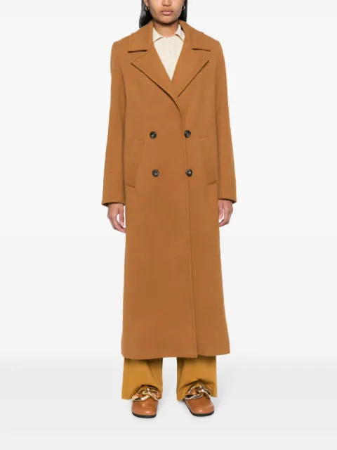Forte Forte double-breasted virgin wool maxi coat 11012MYCOAT - 1