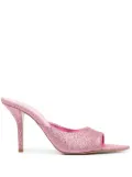 GIABORGHINI x Pernille Teisbaek Perni 100mm mules - Pink