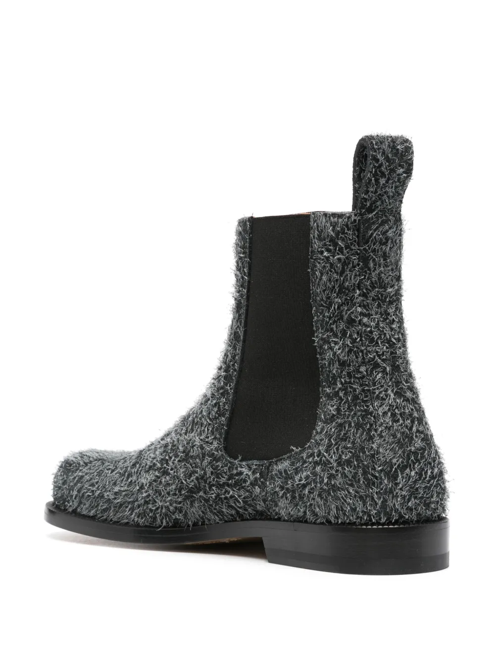 LOEWE Campo brushed-suede Chelsea boots Grey