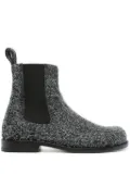 LOEWE Campo brushed-suede Chelsea boots - Grey