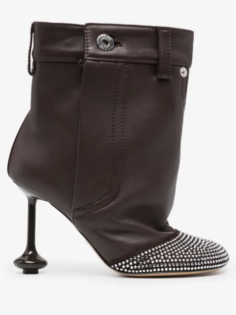 Toy 95mm leather boots
