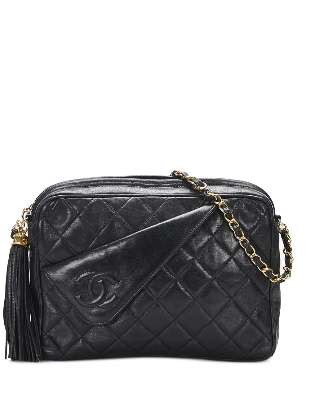 CHANEL PreOwned 19861988 diamondquilted Crossbody Bag Farfetch