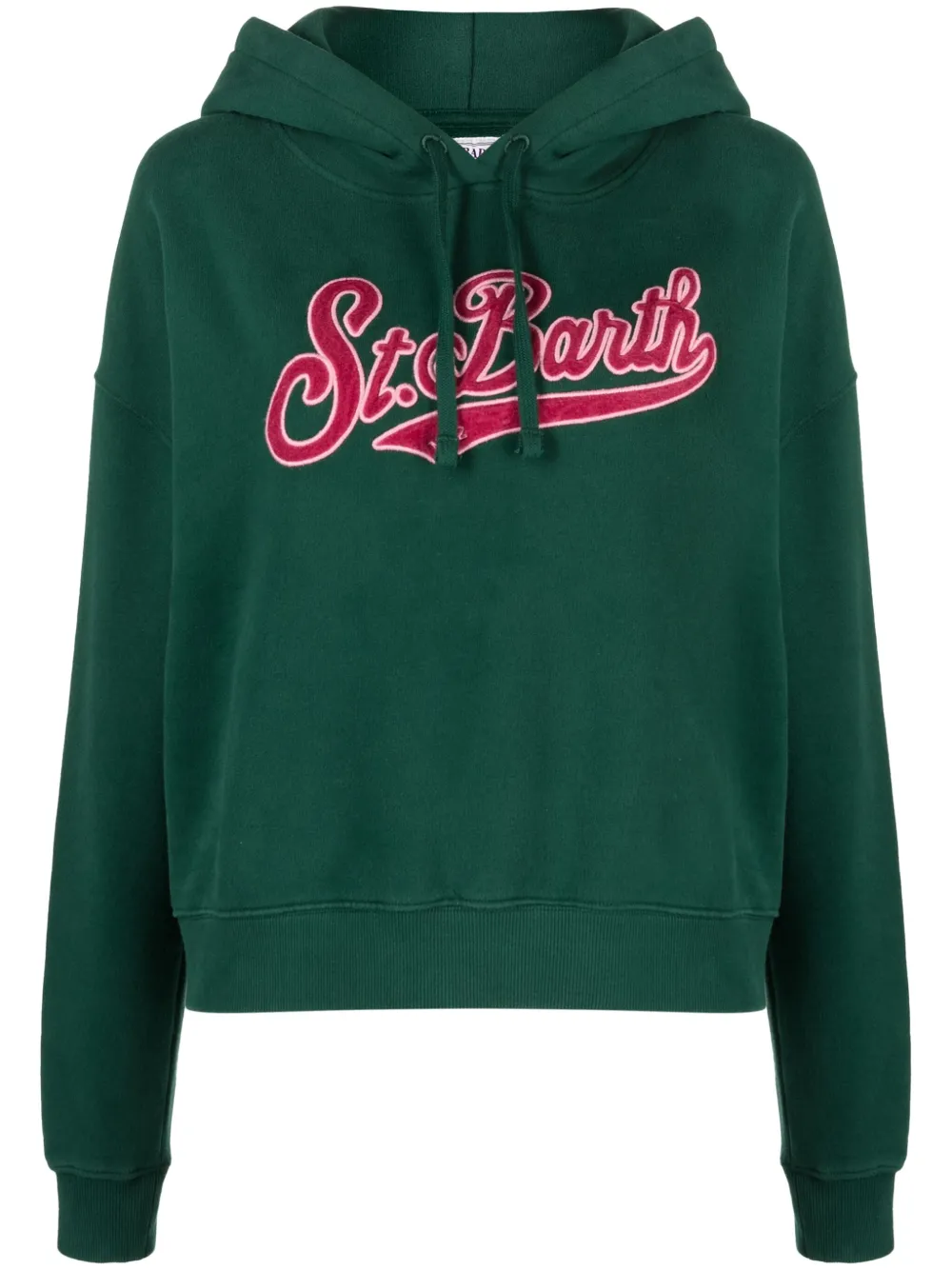 MC2 Saint Barth Mindy katoenen hoodie Groen