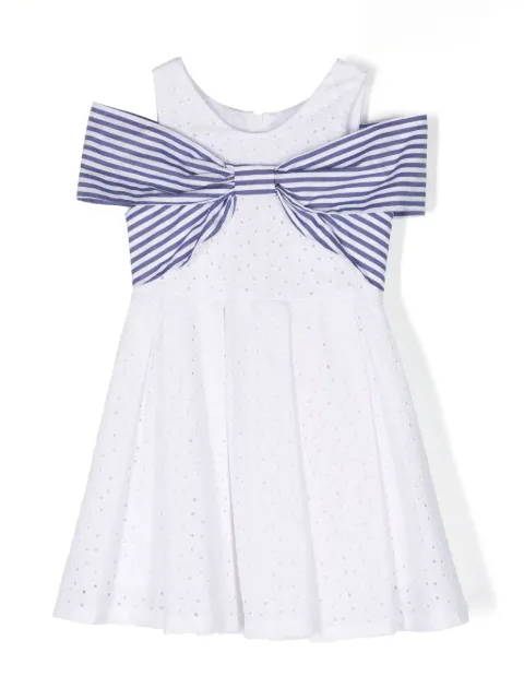 Lapin House robe en coton à détail de nœud