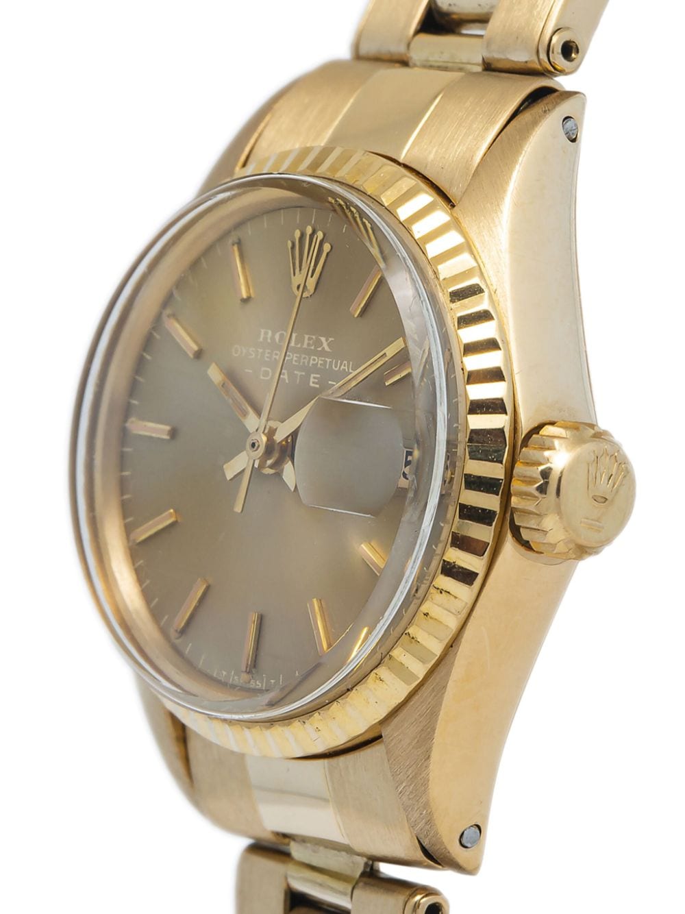 Rolex Pre-owned Oyster Perpetual Date horloge - Goud