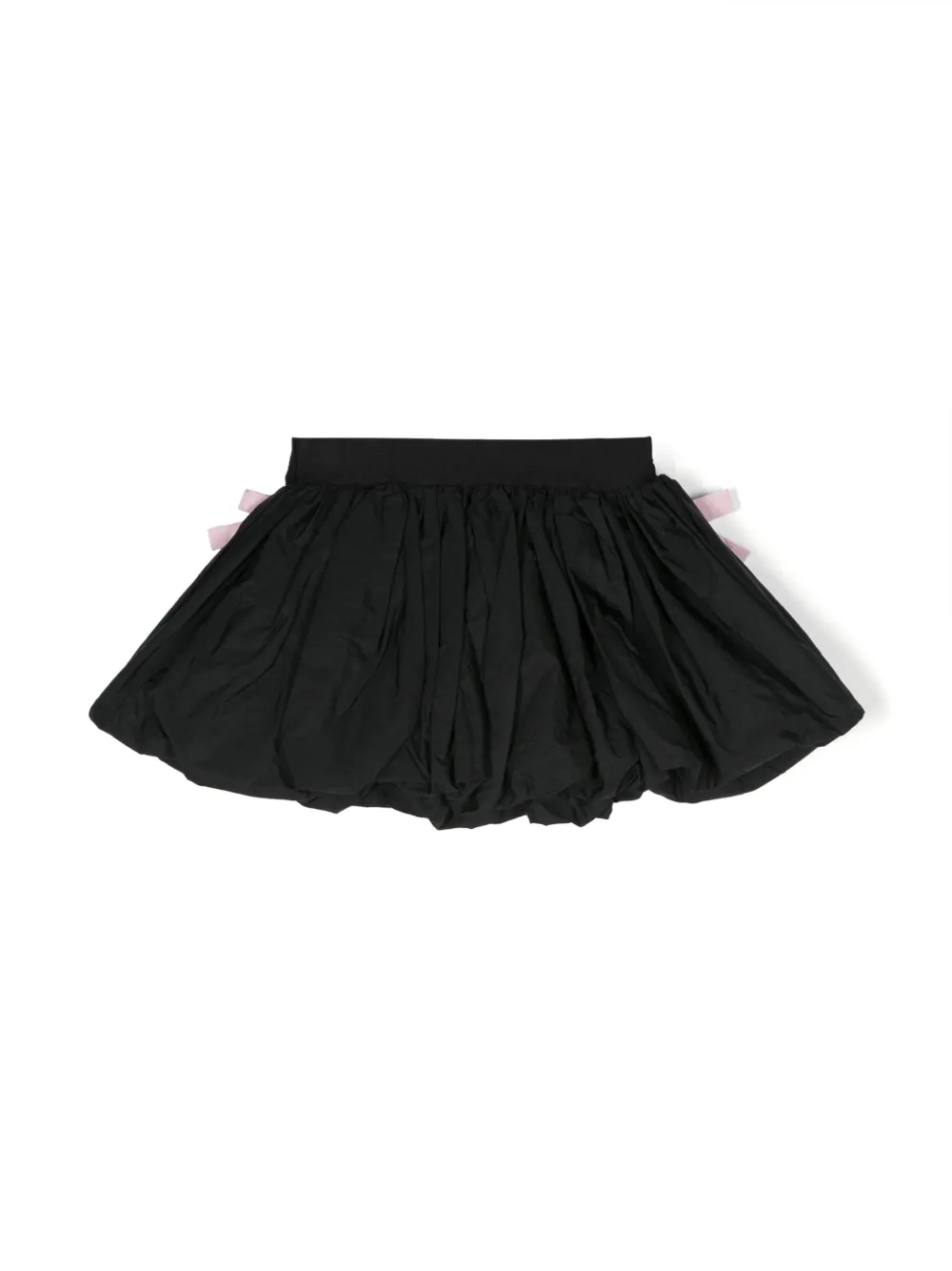 Miss Grant Kids Shirt met strikdetail - Zwart