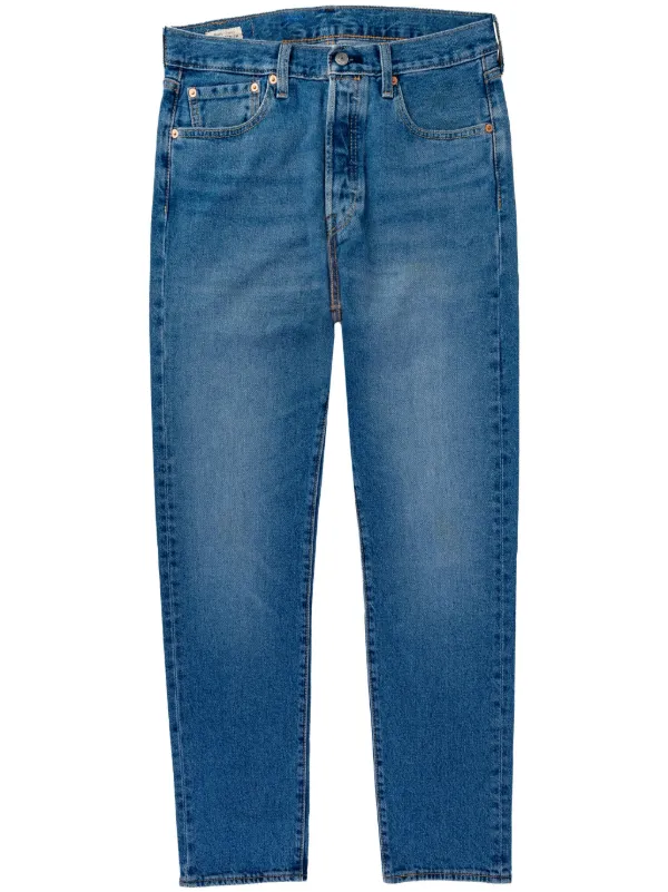 Mid rise tapered clearance jeans