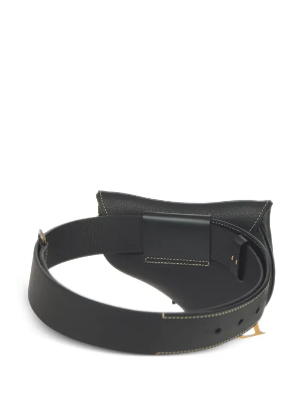 Christian Dior Pre-Owned 2003 サドル ベルトバッグ | ブラック