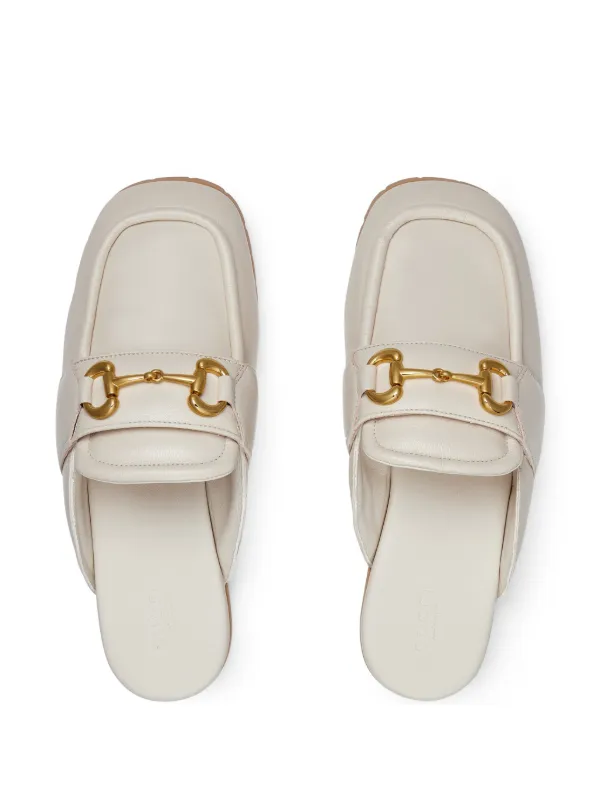 Gucci Horsebit Leather Mules Farfetch