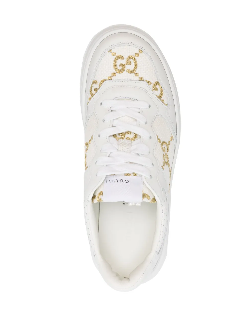 Gucci GG Supreme Panelled Sneakers - Farfetch