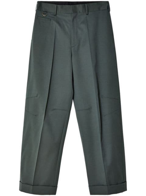 Undercover mid-rise wide-leg  trousers