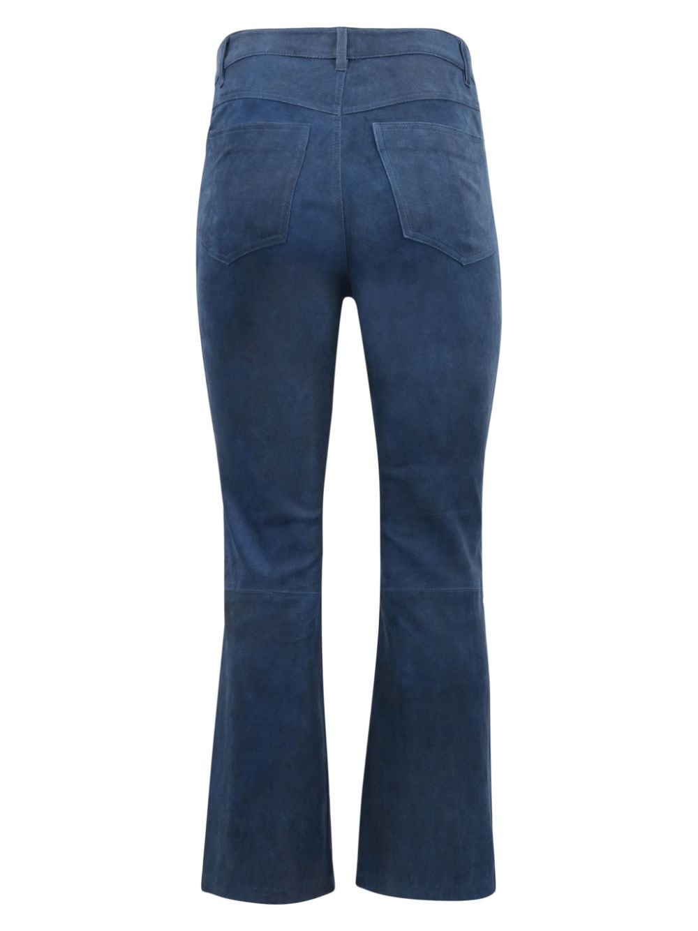 Shop Sprwmn Mid-rise Bootcut-leg Jeans In Blue