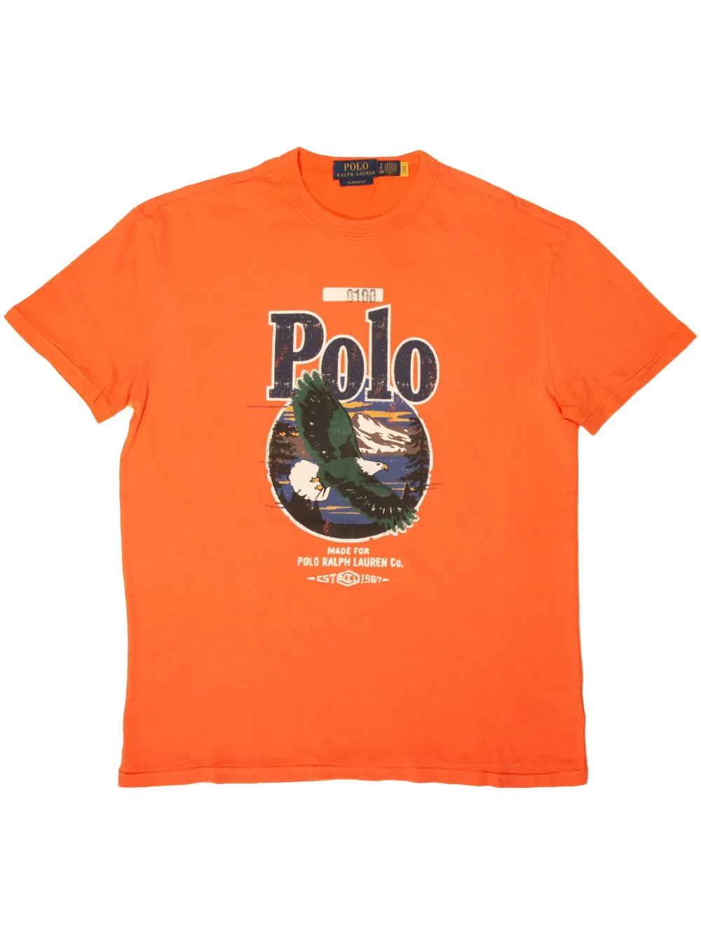 T shirt sale ralph lauren arancione