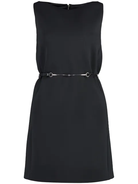 Gucci Horsebit belted minidress