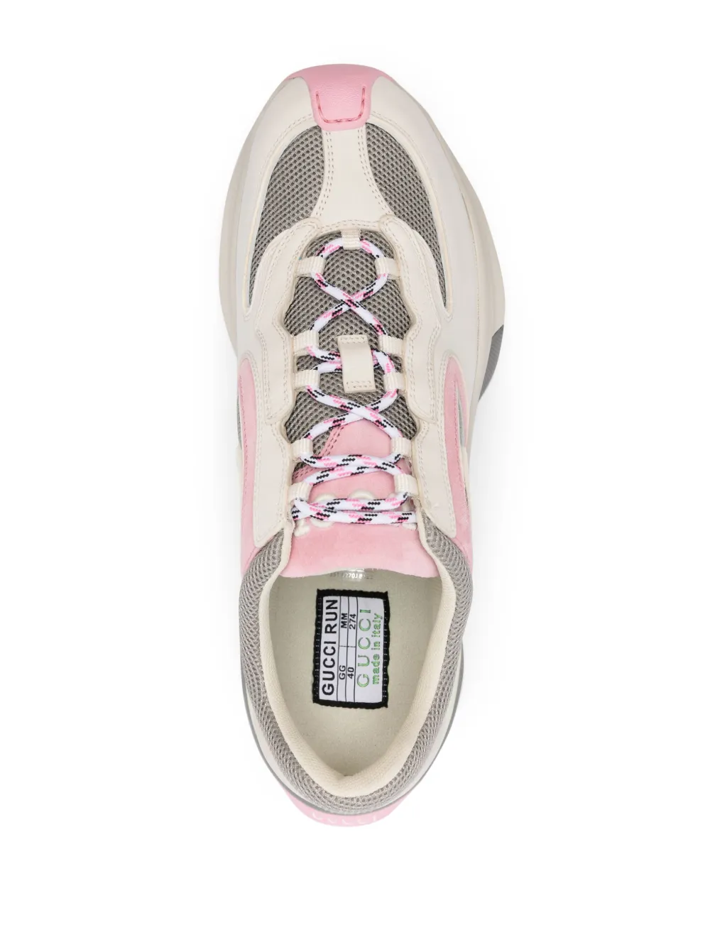 Gucci Run Panelled Sneakers - Farfetch