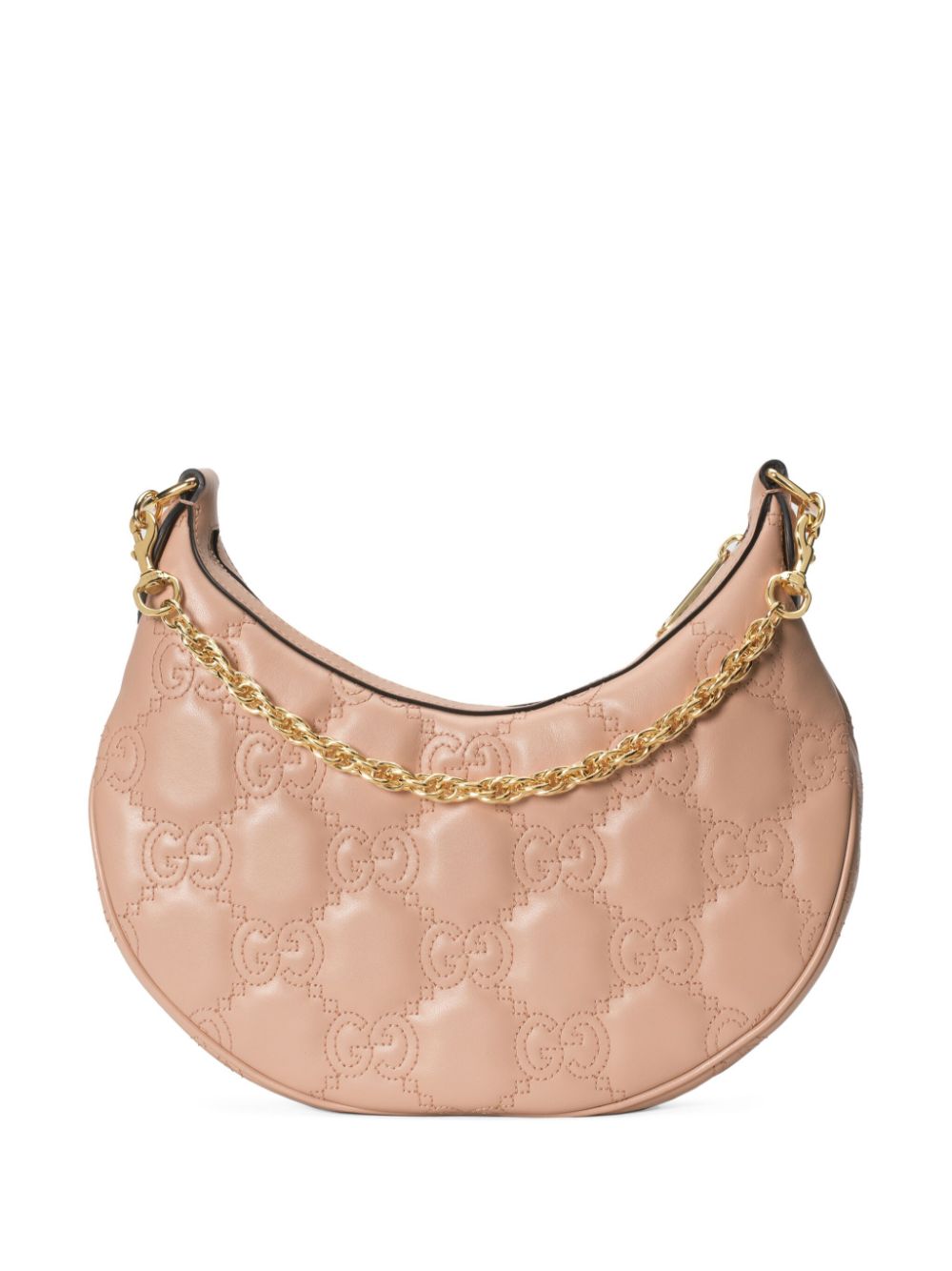 Shop Gucci Small Gg Matelassé Shoulder Bag In Pink