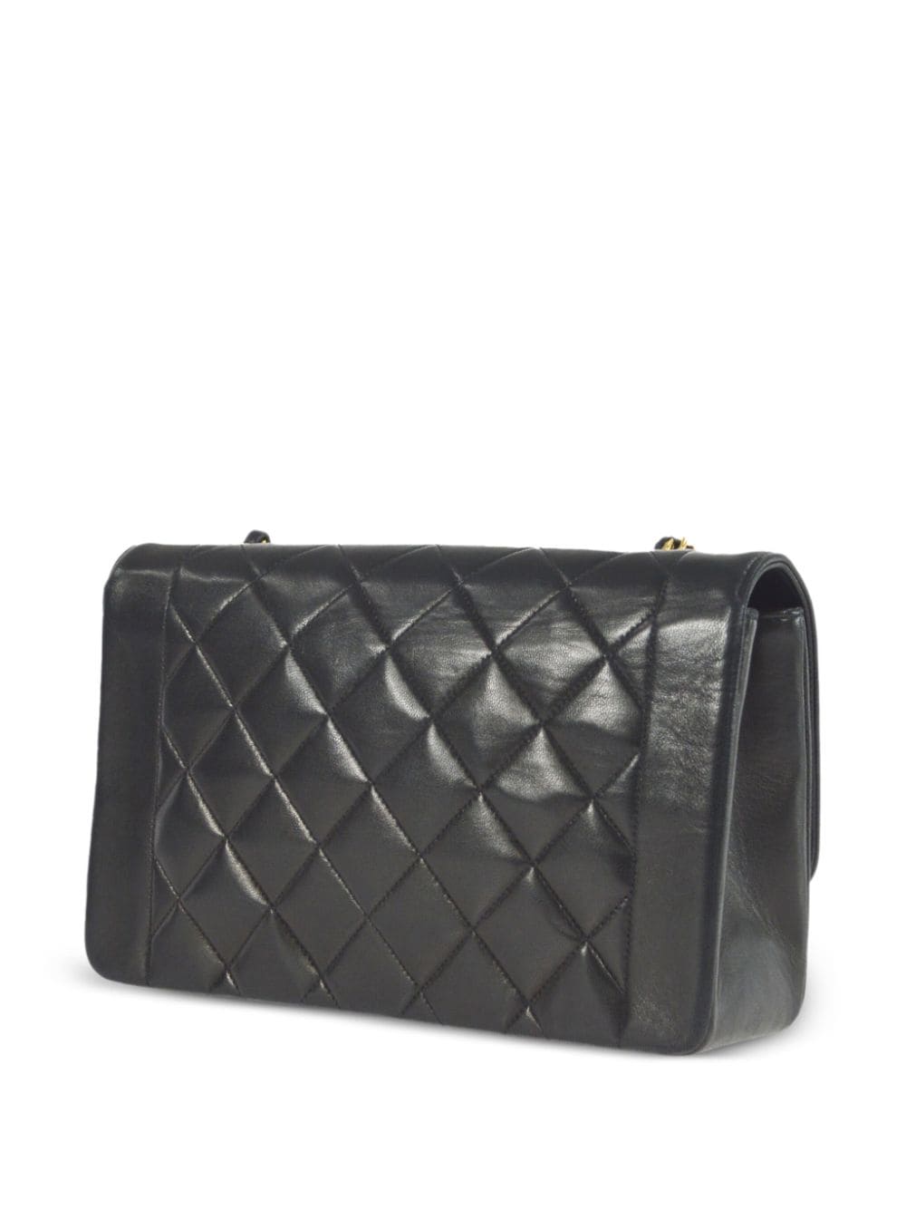 CHANEL Pre-Owned 1992 pre-owned Diana schoudertas - Zwart