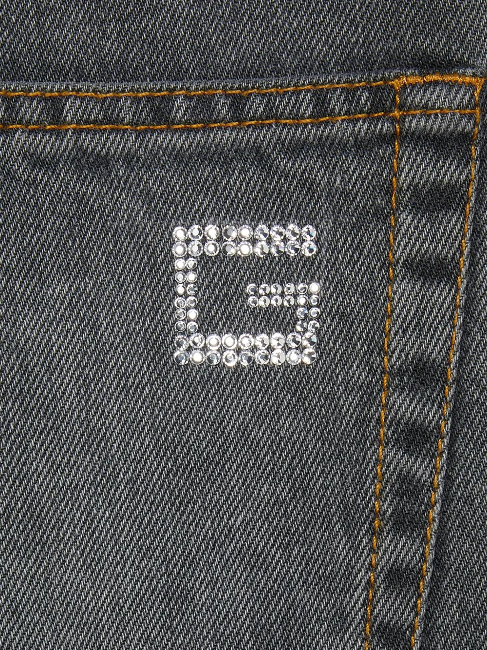 Gucci Retro Square G jeans Grijs