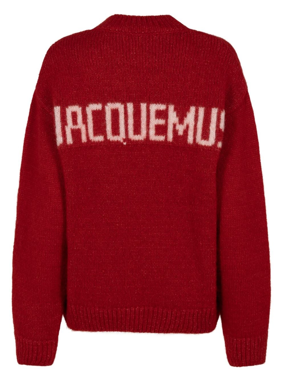 Jacquemus Pavane alpaca wool-blend jumper - Rood