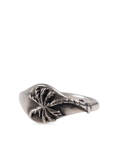 WERKSTATT:MÜNCHEN Palm polished-finish ring 