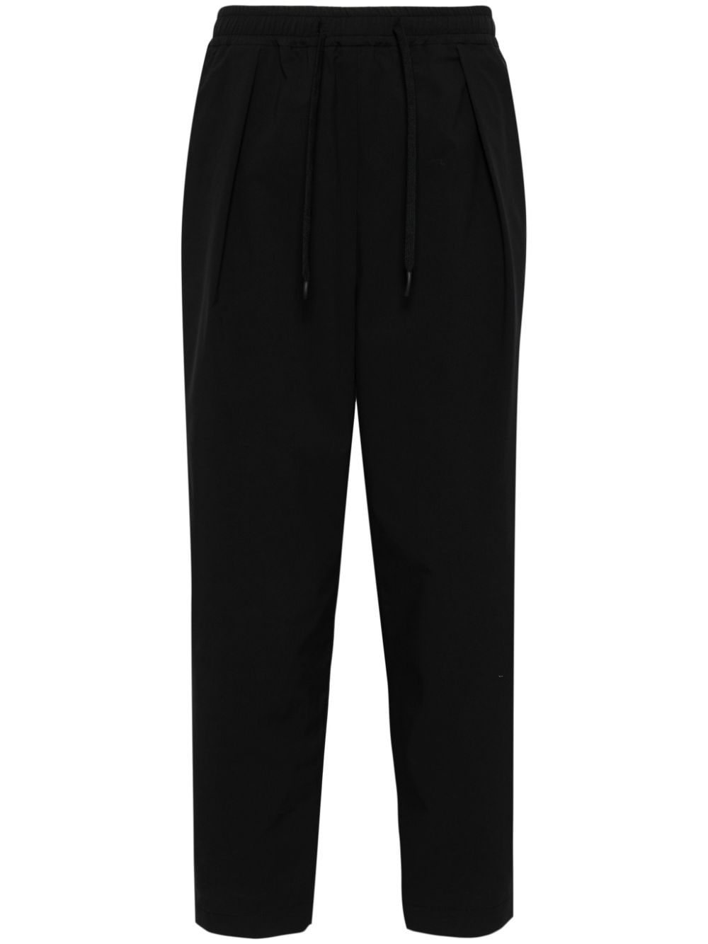 Rough Tuck tapered-leg track pants