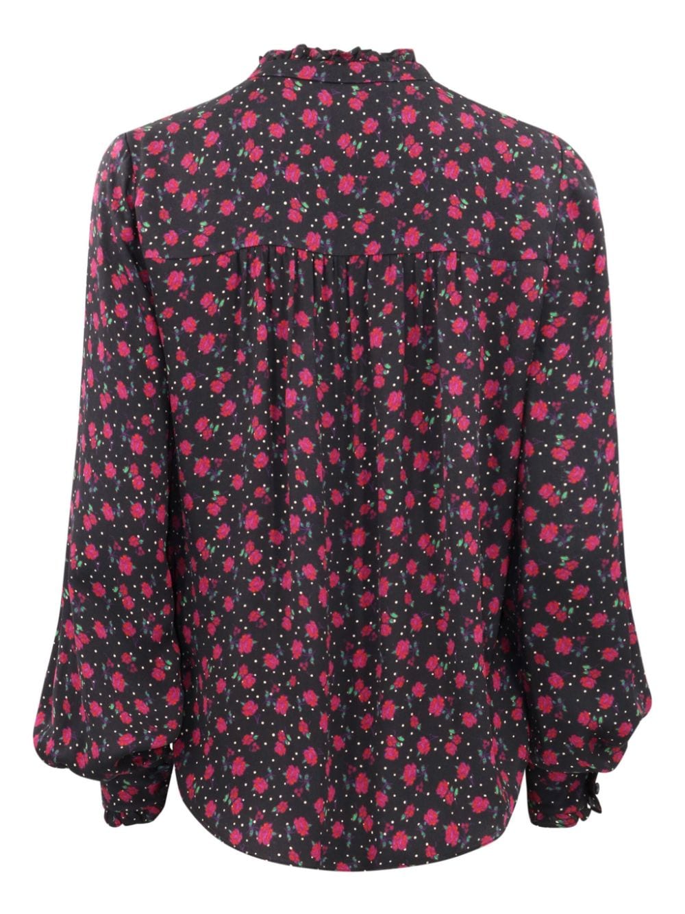 Veronica Beard Louama floral-print blouse - Zwart