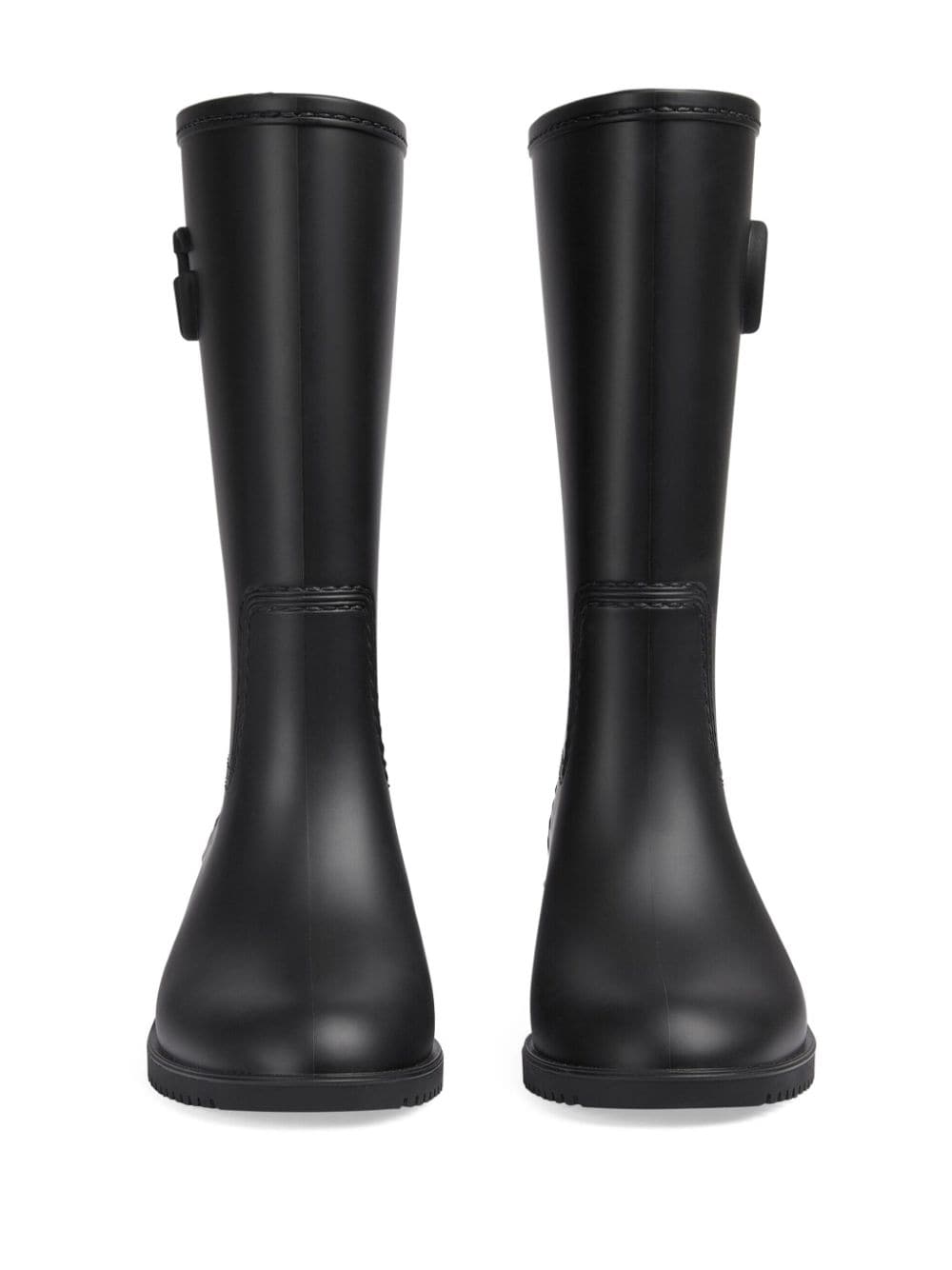 Shop Gucci 50mm Double G Mid-calf Boots In Black
