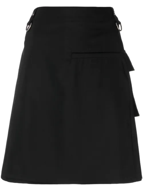 Jupe évasée à boutons en D - Givenchy - Modalova