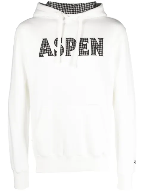MC2 Saint Barth Aspen drawstring cotton hoodie