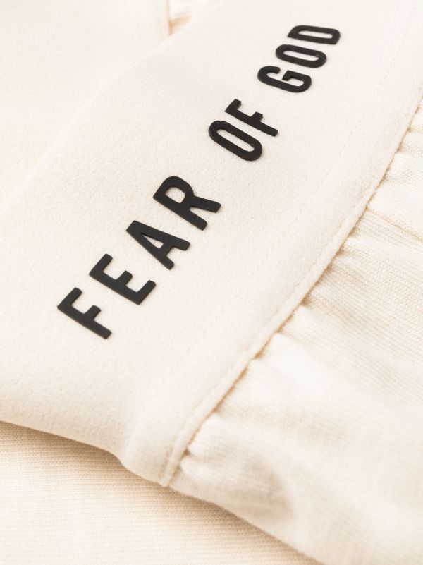 Fear Of God logo-waistband Cotton Trousers - Farfetch