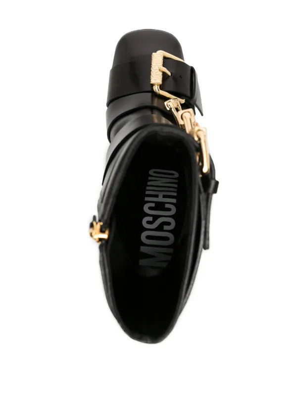 Moschino 2025 biker boots