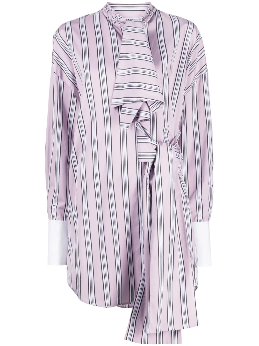 MSGM Mini-jurk met krijtstreep Veelkleurig