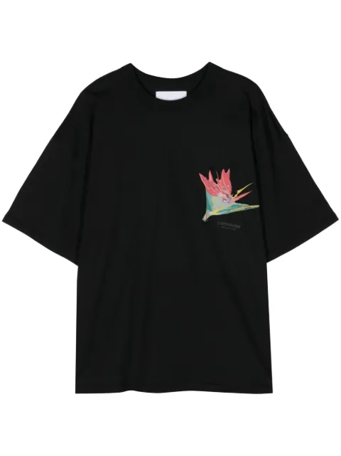 Yoshiokubo graphic-print cotton T-shirt