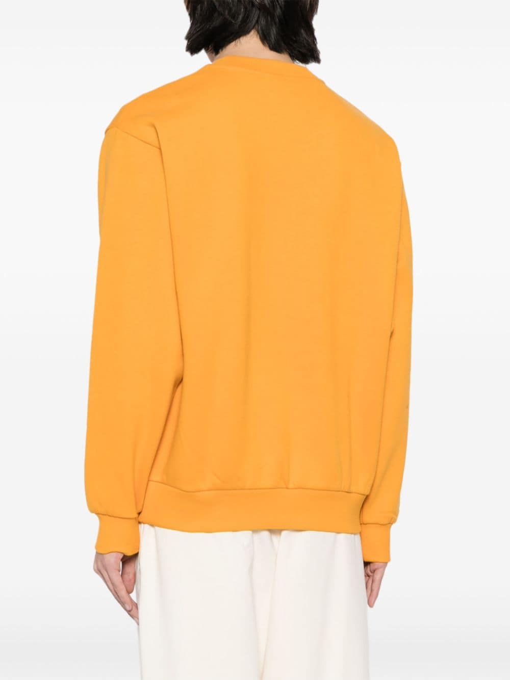 Shop Chocoolate Bear-print Sweatshirt In Orange