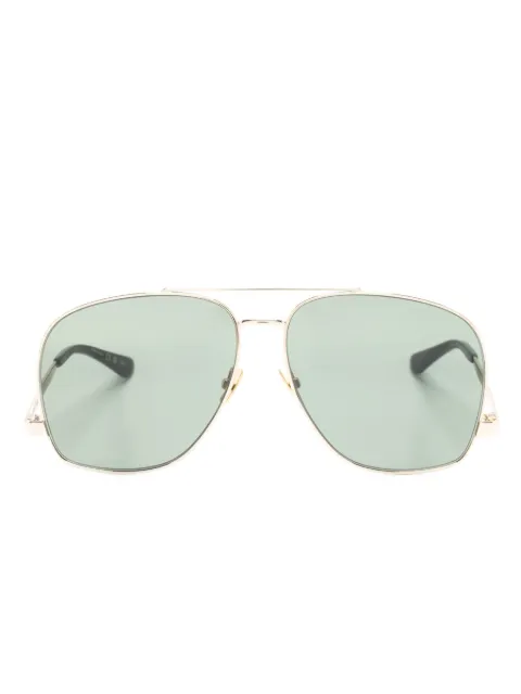 Saint Laurent Eyewear Leon oversized-frame sunglasses