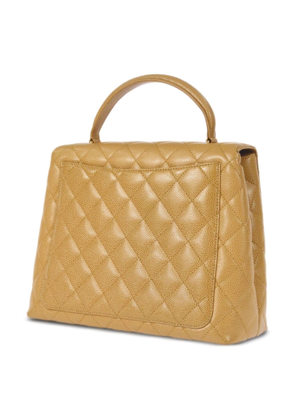 CHANEL Pre-Owned 2000 Kelly gewatteerde shopper - Beige