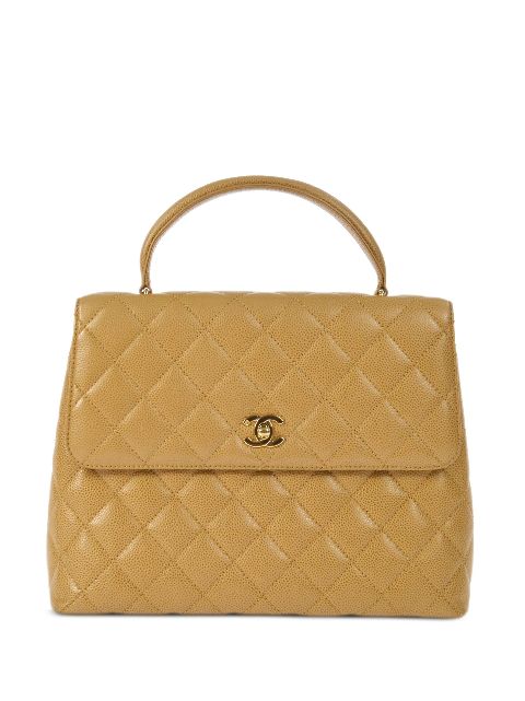 CHANEL 2000 medium Kelly diamond-quilted tote bag Women