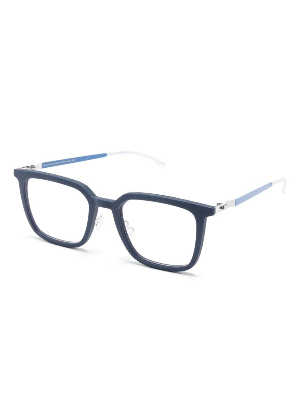 Mykita Kolding 628 bril met vierkant montuur - Blauw