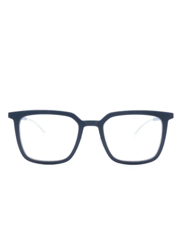 メガネ Mykita Mykita - KOLDING - 628 mhl3 navy shiny silve Mykita KOLDING Glasses 628 Navy Shiny Silver - eye-oo.com