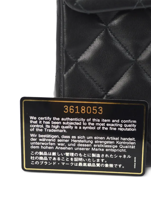 CHANEL Pre-Owned Maxi Classic Flap Shoulder Bag Black FARFETCH IN