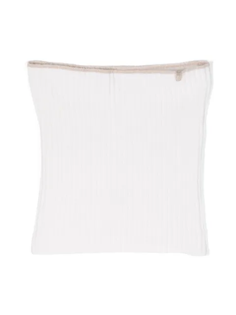 Brunello Cucinelli Monili-detail cashmere neck warmed