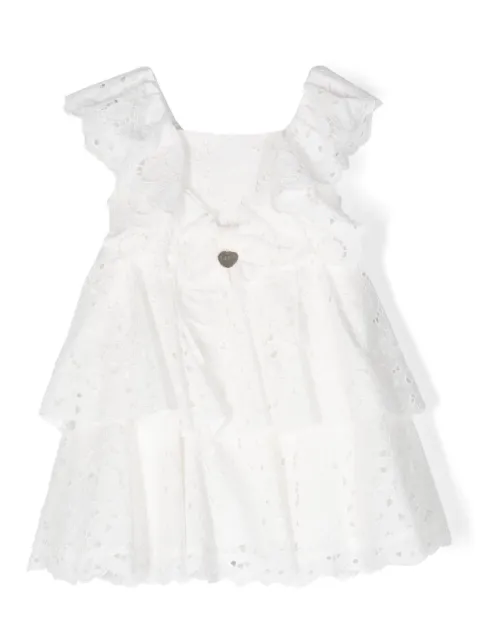 Lapin House broderie-anglaise cotton dress