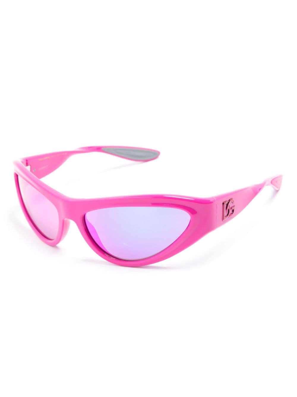 Shop Dolce & Gabbana Toy Cat-eye Frame Sunglasses In Pink