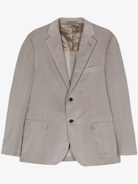 Corneliani single-breasted corduroy blazer