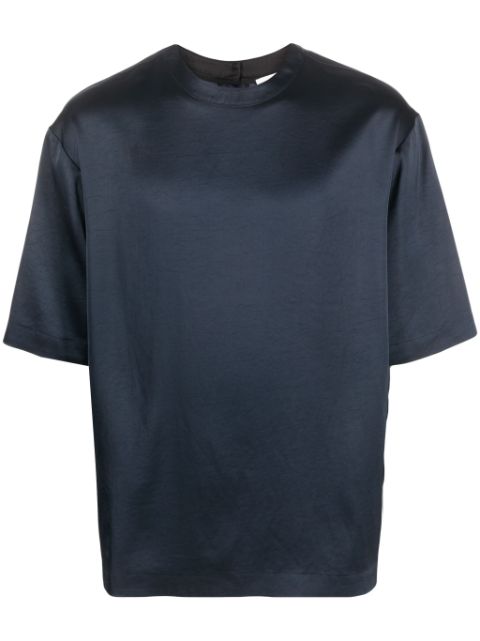 Nanushka Isaac satin T-shirt