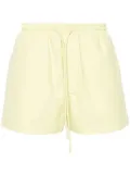 Nanushka elasticated-waist cotton shorts - Yellow