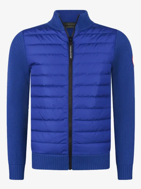 Canada Goose Kids veste Hybridge matelassée à manches en maille