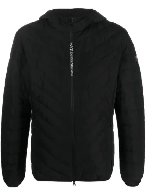Ea7 Emporio Armani Core Identity Jacket | Black | FARFETCH