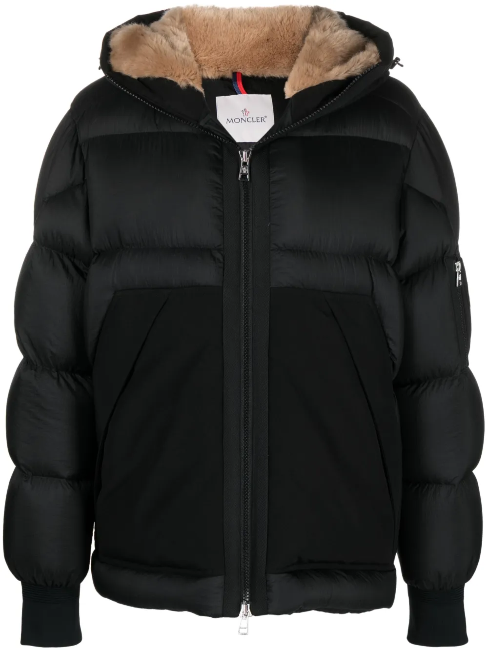 Moncler Jack met capuchon Zwart